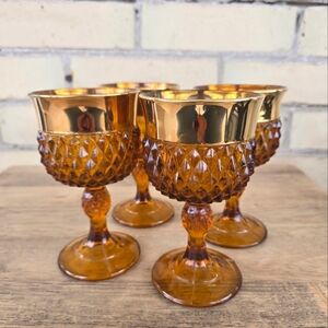 Indiana Point Glass Goblets